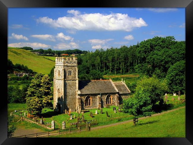 All Saints Church, Eggesford Framed Print by Darren Galpin