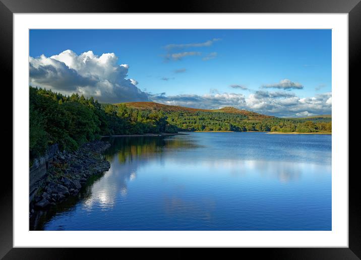 Burrator Reflections                               Framed Mounted Print by Darren Galpin