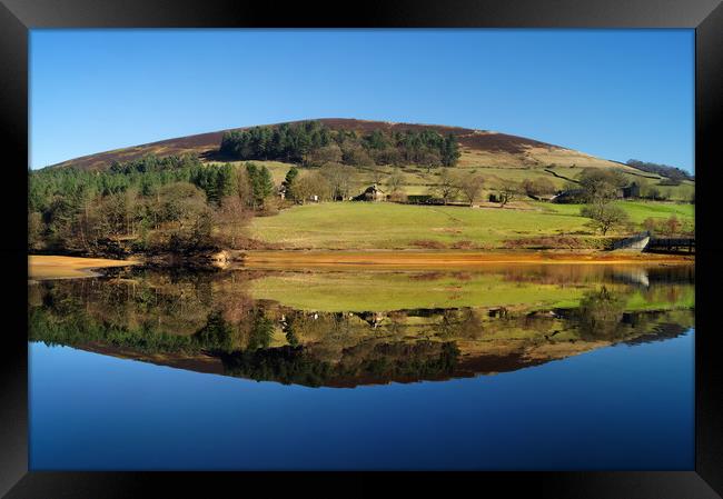 Ladybower Reflections                       Framed Print by Darren Galpin