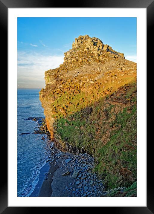 Valley of the Rocks Exmoor North Devon             Framed Mounted Print by Darren Galpin