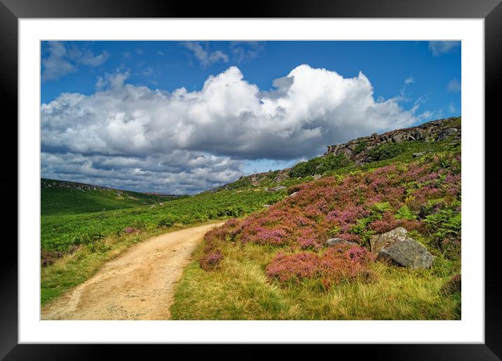 Burbage Valley                        Framed Mounted Print by Darren Galpin