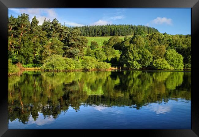 Dale Dike Reservoir                        Framed Print by Darren Galpin