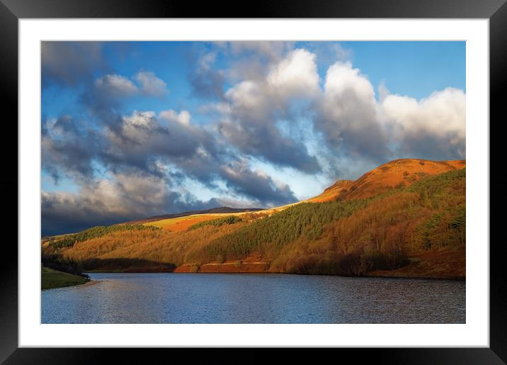 Ladybower in Autumn                       Framed Mounted Print by Darren Galpin