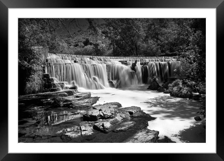 Monsal Weir                       Framed Mounted Print by Darren Galpin