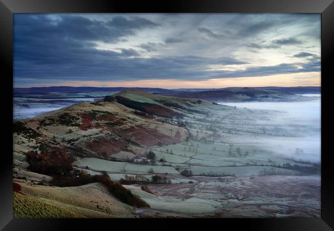  Hope Valley Inversion                             Framed Print by Darren Galpin