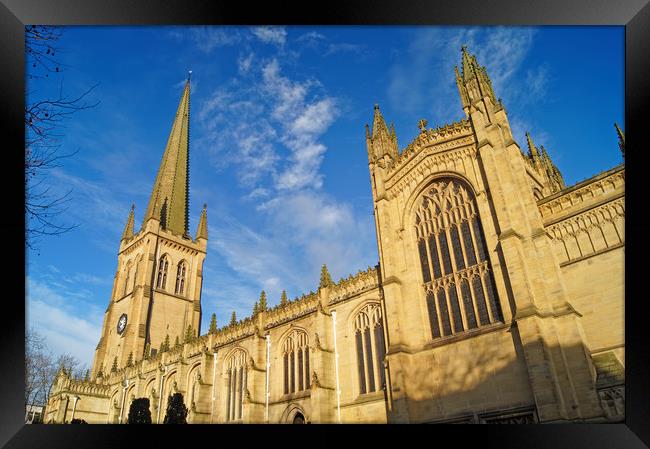 Wakefield Cathedral                        Framed Print by Darren Galpin