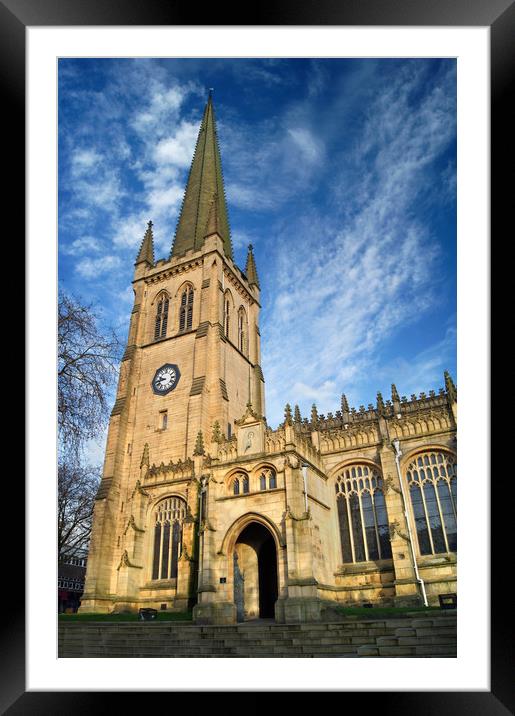 Wakefield Cathedral                       Framed Mounted Print by Darren Galpin