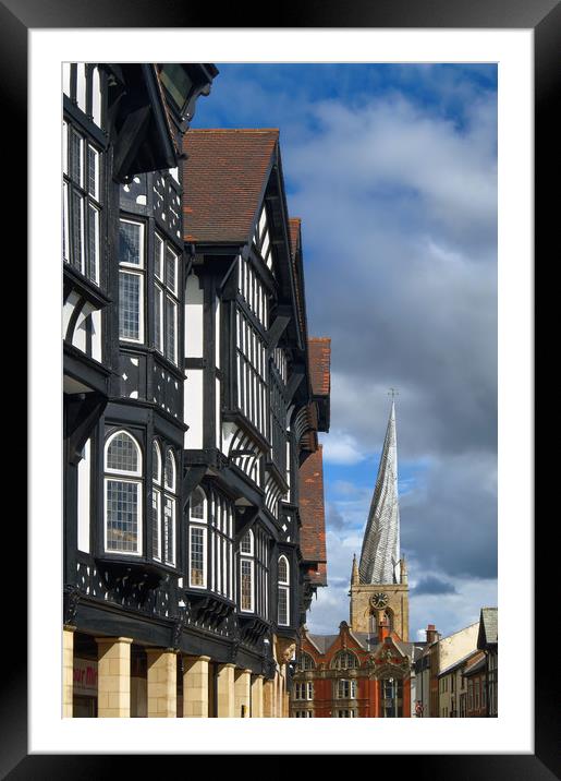 Chesterfield Knifesmithgate Framed Mounted Print by Darren Galpin