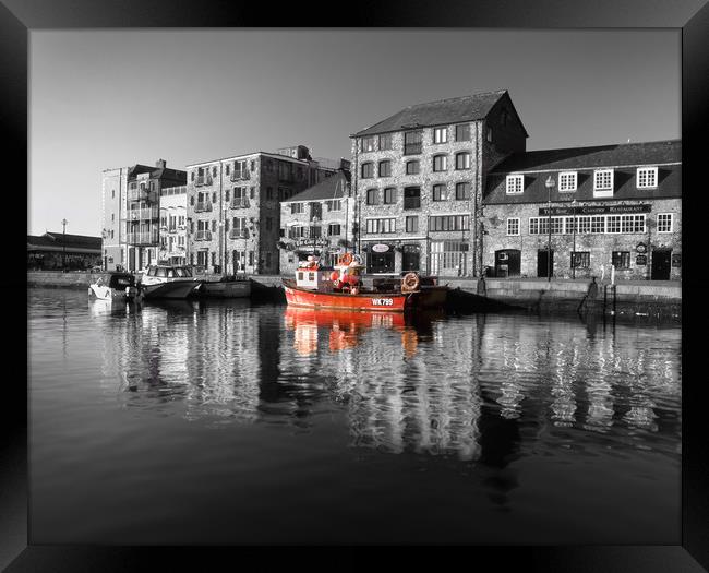 Barbican Plymouth Framed Print by Darren Galpin
