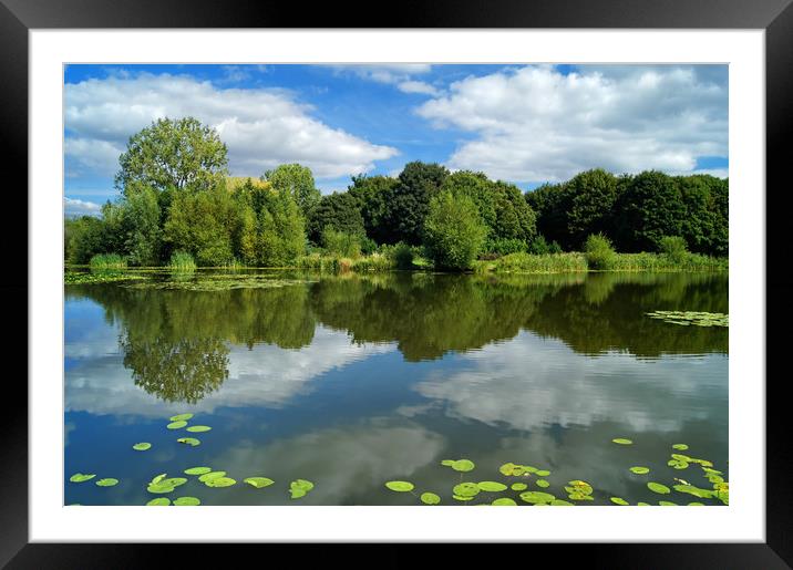 Bolton Brick Ponds                                Framed Mounted Print by Darren Galpin