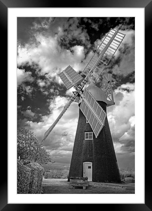 North Leverton Windmill                            Framed Mounted Print by Darren Galpin