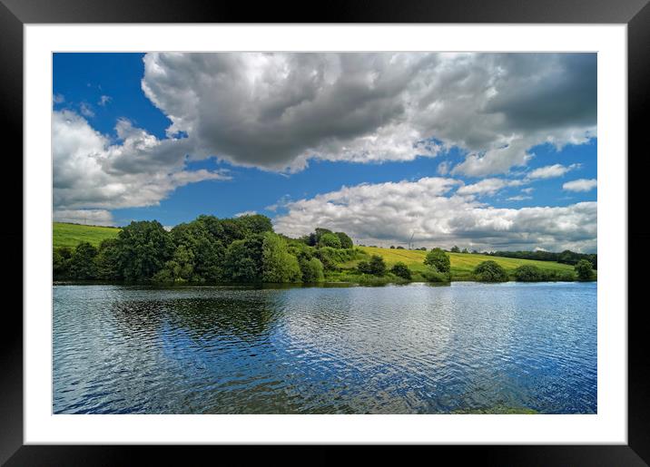 Big Clouds over Ulley                       Framed Mounted Print by Darren Galpin