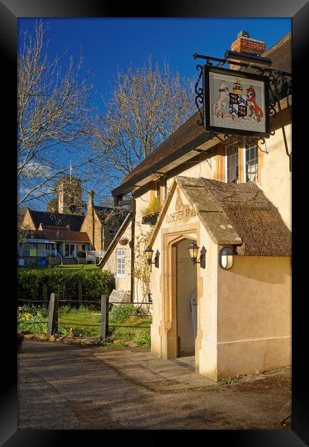 The Ilchester Arms, Symondsbury                    Framed Print by Darren Galpin