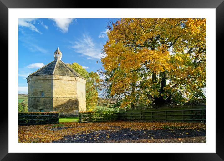 Barnburgh Hall Dovecote Framed Mounted Print by Darren Galpin