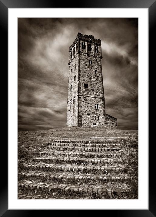 Victoria Tower,Castle Hill   Framed Mounted Print by Darren Galpin