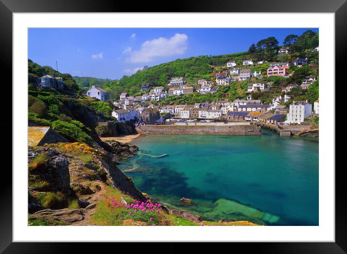 Polperro  Framed Mounted Print by Darren Galpin