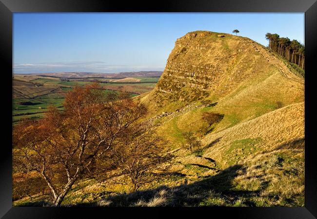 Back Tor Framed Print by Darren Galpin