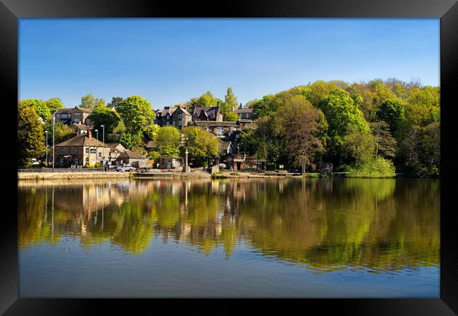 Newmillerdam Lake Framed Print by Darren Galpin