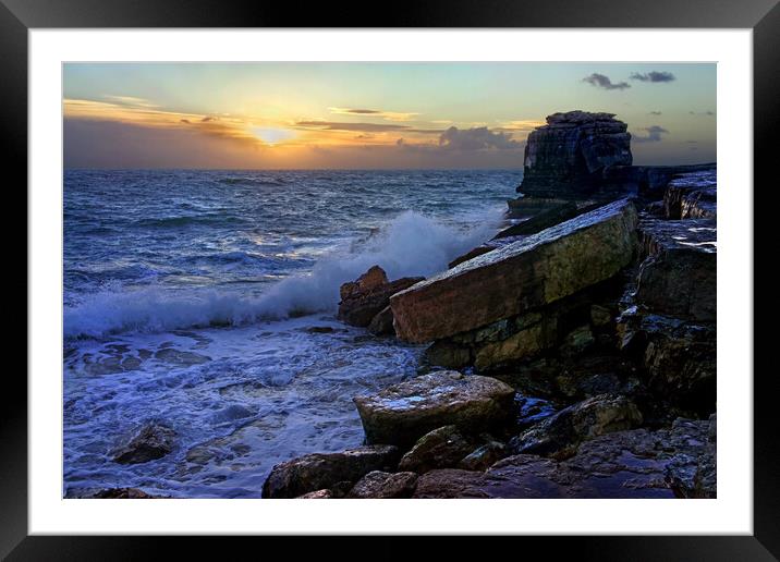 Pulpit Rock Sunset Framed Mounted Print by Darren Galpin