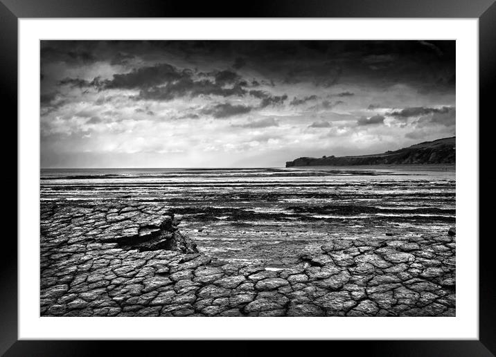 St Audries Bay, Somerset      Framed Mounted Print by Darren Galpin