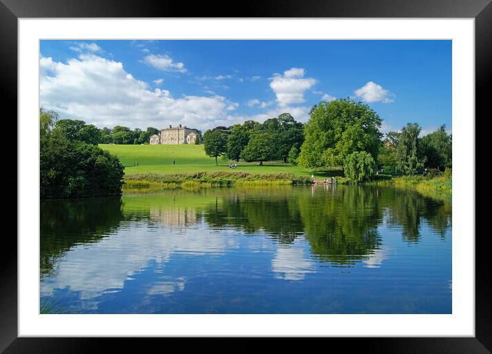Cusworth Hall and Park Framed Mounted Print by Darren Galpin