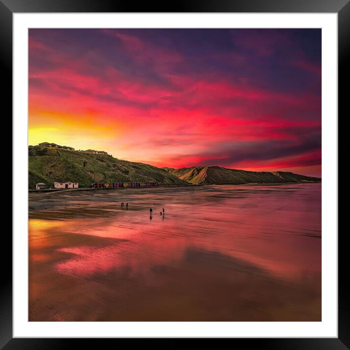 Fiery Start Framed Mounted Print by Darren Ball