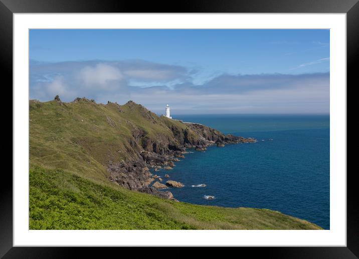 start point lighthouse Framed Mounted Print by kevin murch