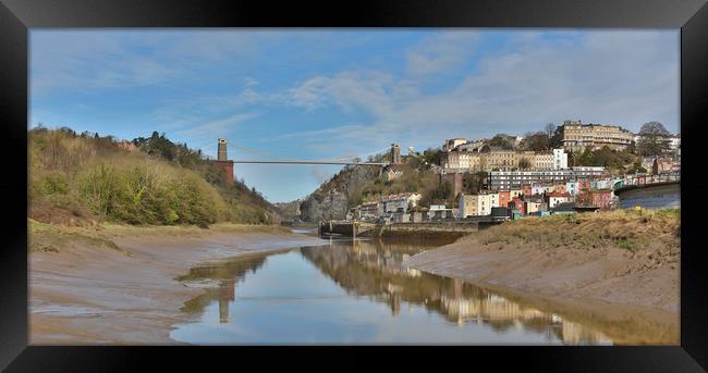 clifton suspension bridge Framed Print by kevin murch