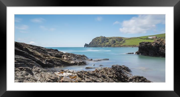 prawle point south west devon Framed Mounted Print by kevin murch