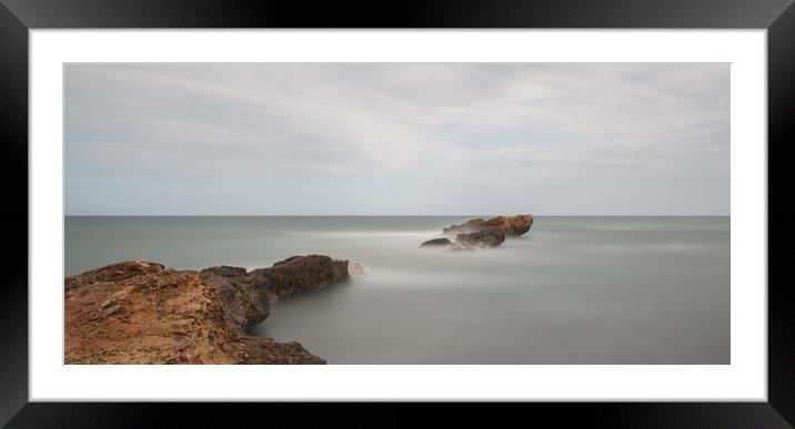 ibiza seascape Framed Mounted Print by kevin murch