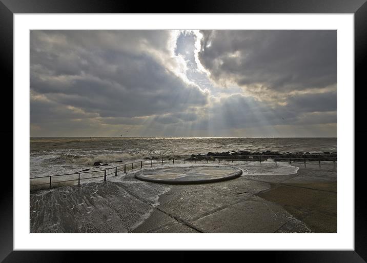 A RAY OF LIGHT Framed Mounted Print by Paul Nichols