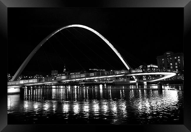 Newcastle upon Tyne bridge Framed Print by Shaun Cope