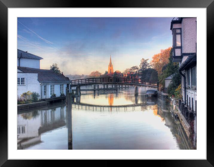 Marlow Church  Framed Mounted Print by Mick Vogel