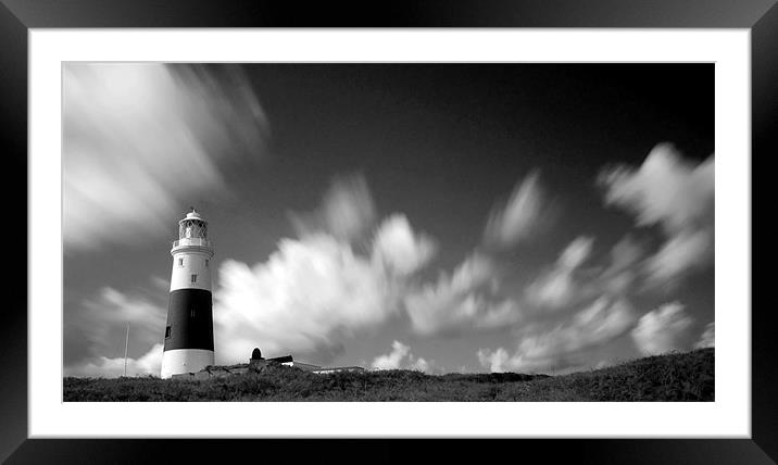 Clouds Framed Mounted Print by Tracey Whitefoot