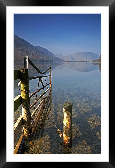 Buttermere Framed Mounted Print by Tracey Whitefoot