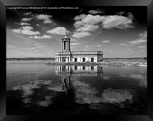 Normanton Church Reflections Framed Print by Tracey Whitefoot