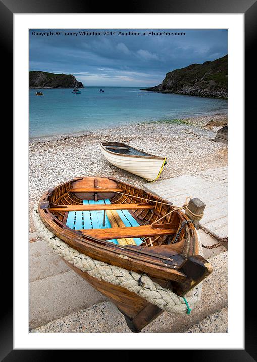 Lulworth Cove Framed Mounted Print by Tracey Whitefoot