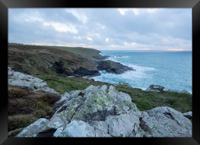 Pendeen Watch Framed Print by CHRIS BARNARD