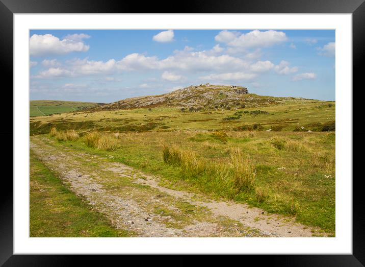 Poldark Way Framed Mounted Print by CHRIS BARNARD