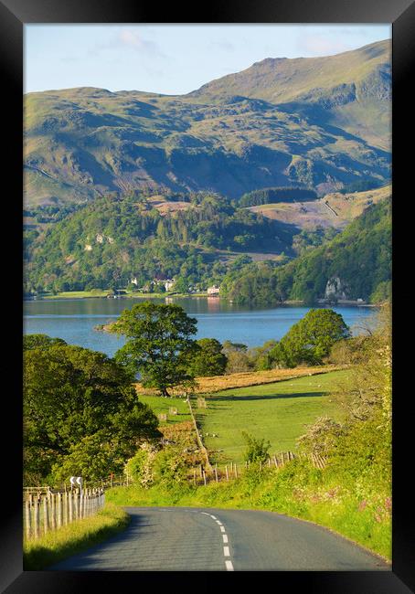 Ullswater View Framed Print by CHRIS BARNARD