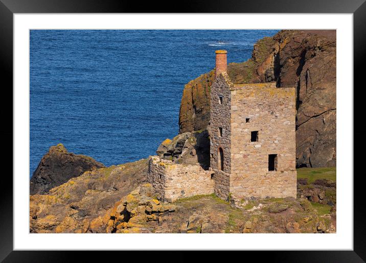 The Crown Engine Houses Framed Mounted Print by CHRIS BARNARD