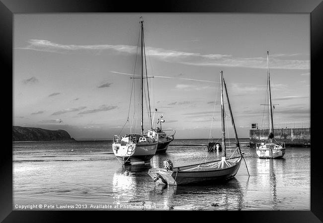 Abersoch Harbour Framed Print by Pete Lawless