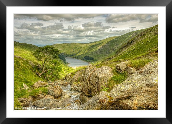 Haweswater Framed Mounted Print by Pete Lawless