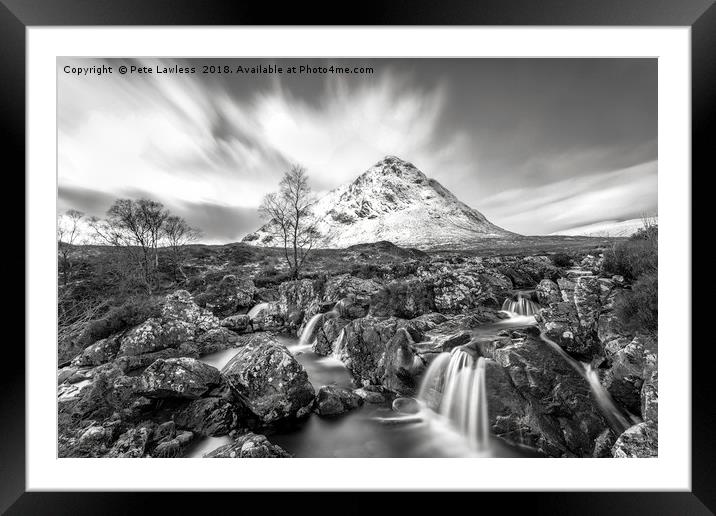 Buachaille Etive Mor Framed Mounted Print by Pete Lawless