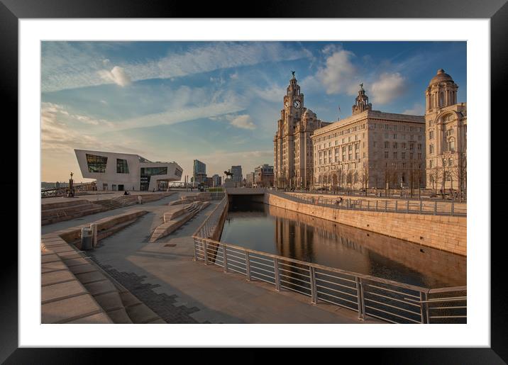 Liver Building and Museum Framed Mounted Print by Pete Lawless