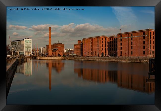 Pump House and Maritime Museum Framed Print by Pete Lawless