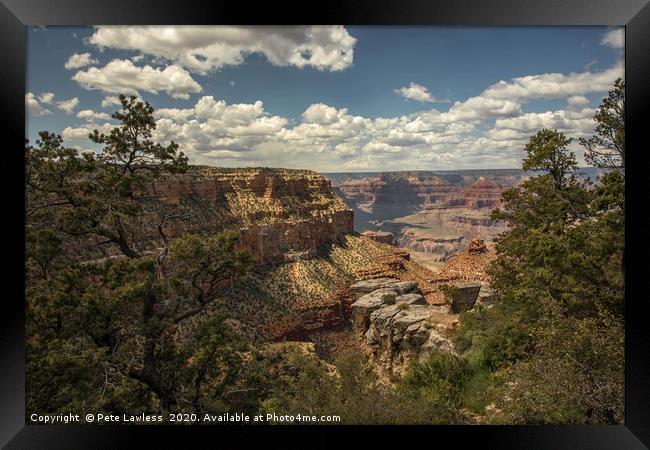 Grand Canyon Framed Print by Pete Lawless