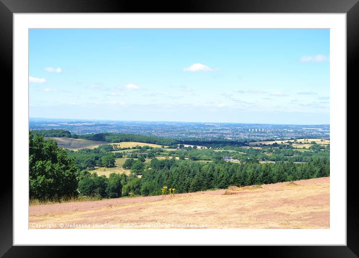 Clent Hills! Framed Mounted Print by Nadeesha Jayamanne