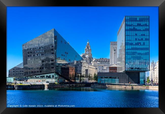 Liverpool Waterfront Framed Print by Colin Keown