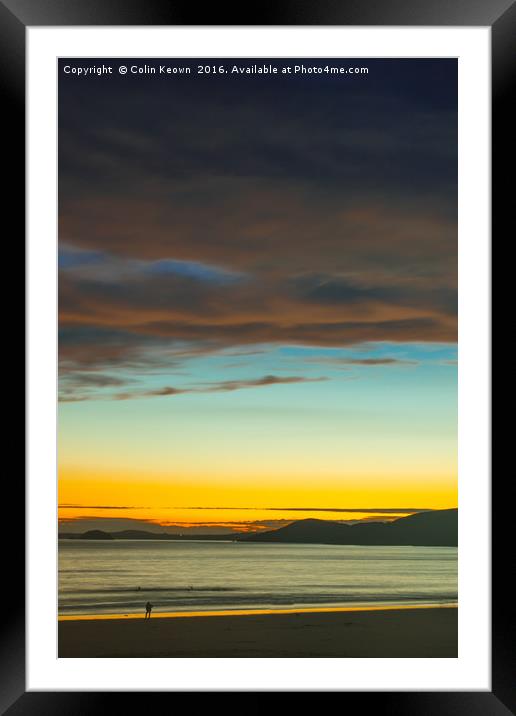 Newgale Beach Framed Mounted Print by Colin Keown